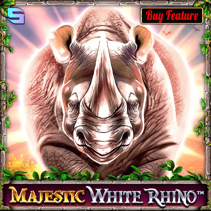 Majestic White Rhino new African-themed casino slot
